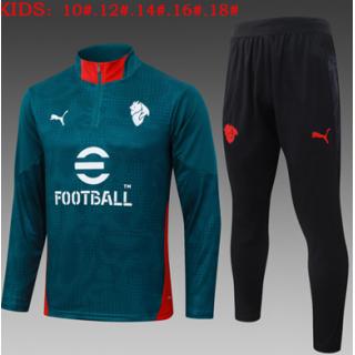 Chándal AC Milan 2025/26 (Dark Green) - NIÑOS